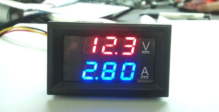 Вольтметр-амперметр DSN-VC288 DC 0-100V/0-10A