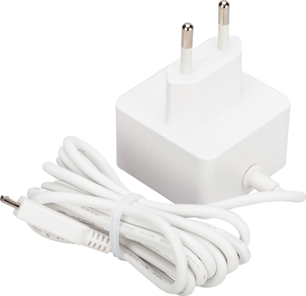 Raspberry Pi - Блок питания, 5,1 В, 2,5 А, Micro-USB, вилка EU, w