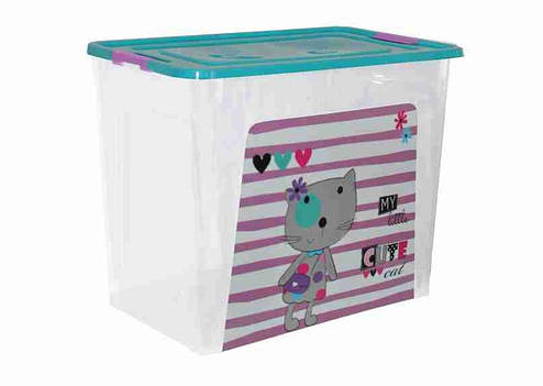 Контейнер Алеана "Smart Box" з декором 40л. Pet Shop, фото 1