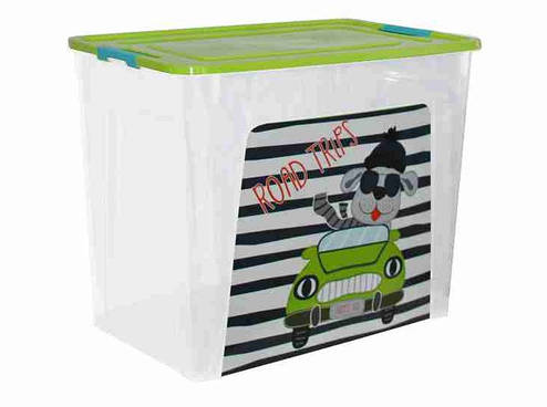 Контейнер Алеана для зберігання "Smart Box" з декором 40л. My Car, фото 3