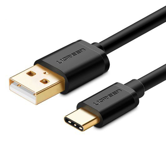Кабель UGREEN USB - USB Type C 3.1 Fast Charging Data (Qualcomm Quick Charge 3.0) 5V 3A длина 150см SKU0000707