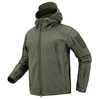 Куртка демісезонна вологостійка Soft Shell ESDI, Olive (олива)