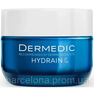 Крем для лица Dermedic Hydrain 3 Hialuro Восстанавливающий Ночной 50 мл 5901643176242 barca