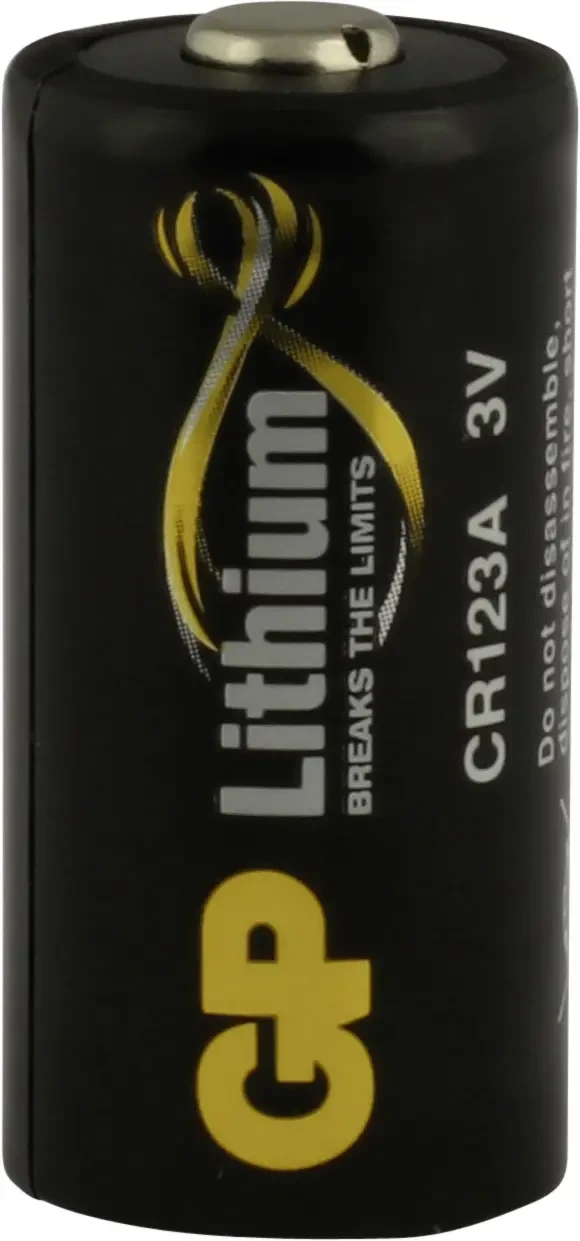 Акумулятор для камери CR-123A GP GPCR123APRO086C1 1400 мАг 3 В 1 шт., фото 1