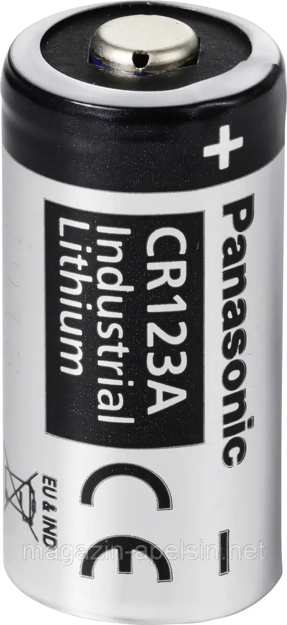 Батарейка для камери CR-123A Panasonic CR123A 1550 мАг 3 В 1000 шт.