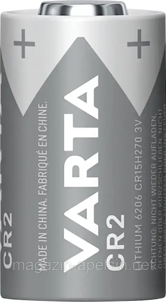 Батарейка для камери CR 2 Varta VARTA LITHIUM Циліндрична CR2 OEM 880 мАг 3 В 1 шт.