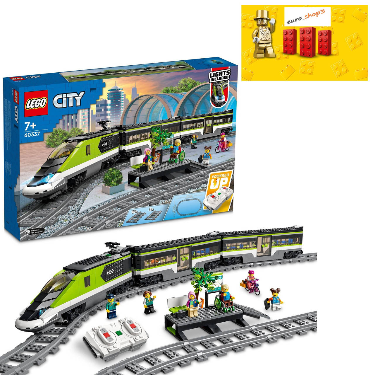 

LEGO City Экспресс пассажирский поезд 60337