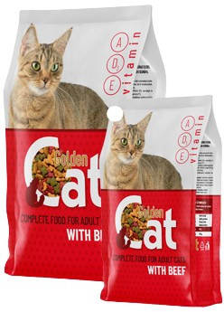 

Корм для Кішок Golden Cat з яловичиною 1кг