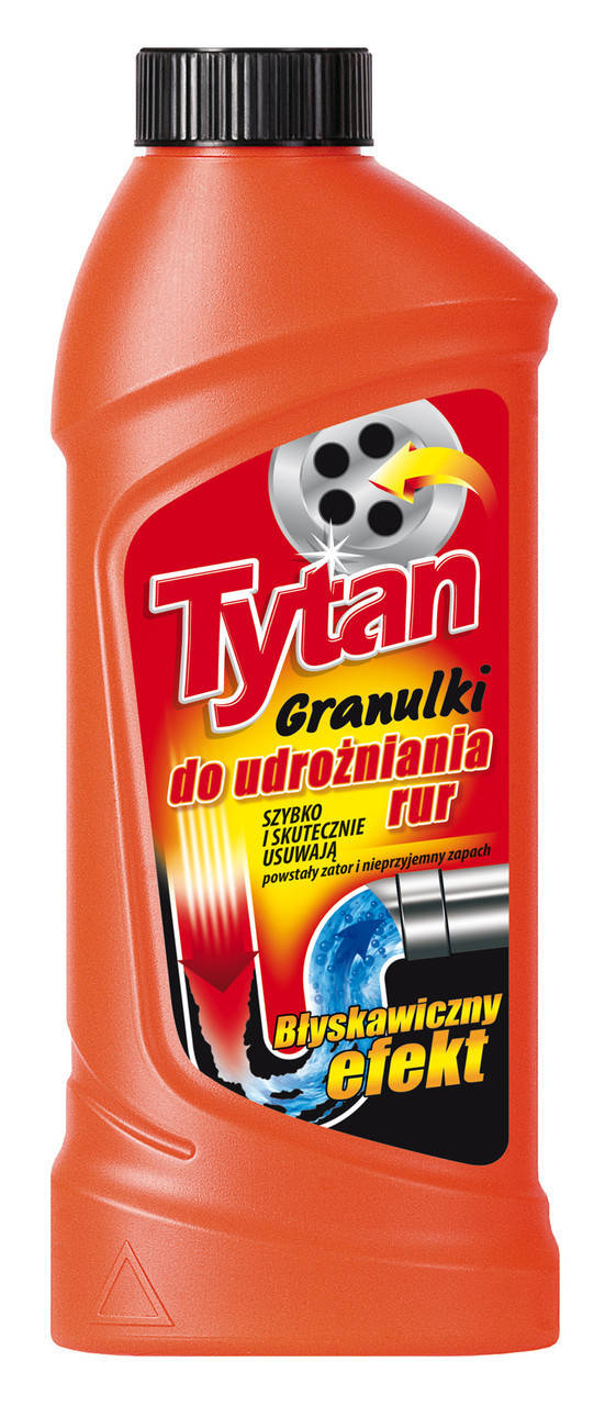 

Средство для чистки канализационных труб TYTAN гранулы 400гр.
