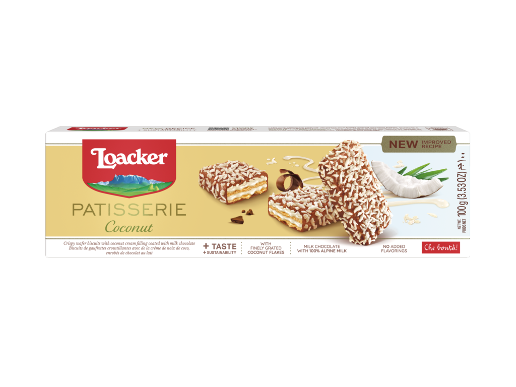

Вафли Loacker Milk Chocolate Coconut 100 g