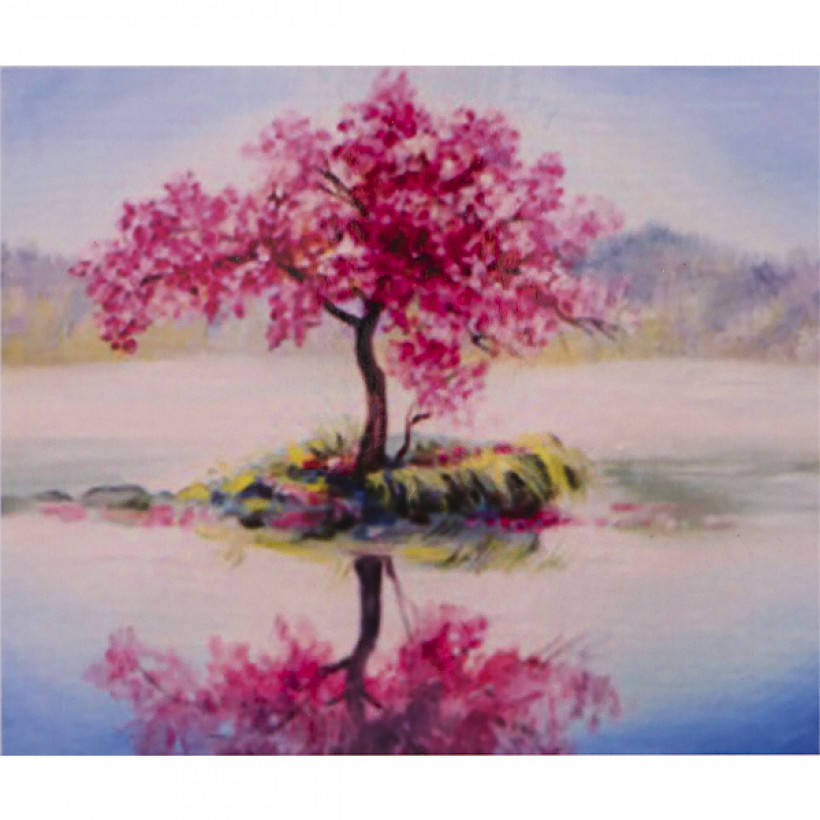 

Алмазная мозаика 40х50 см DIY Сакура (SL 73860)