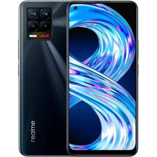 

Смартфон Realme 8 6/128GB NFC Punk Black (RMX3085) Global (Код товара:19111), Черный