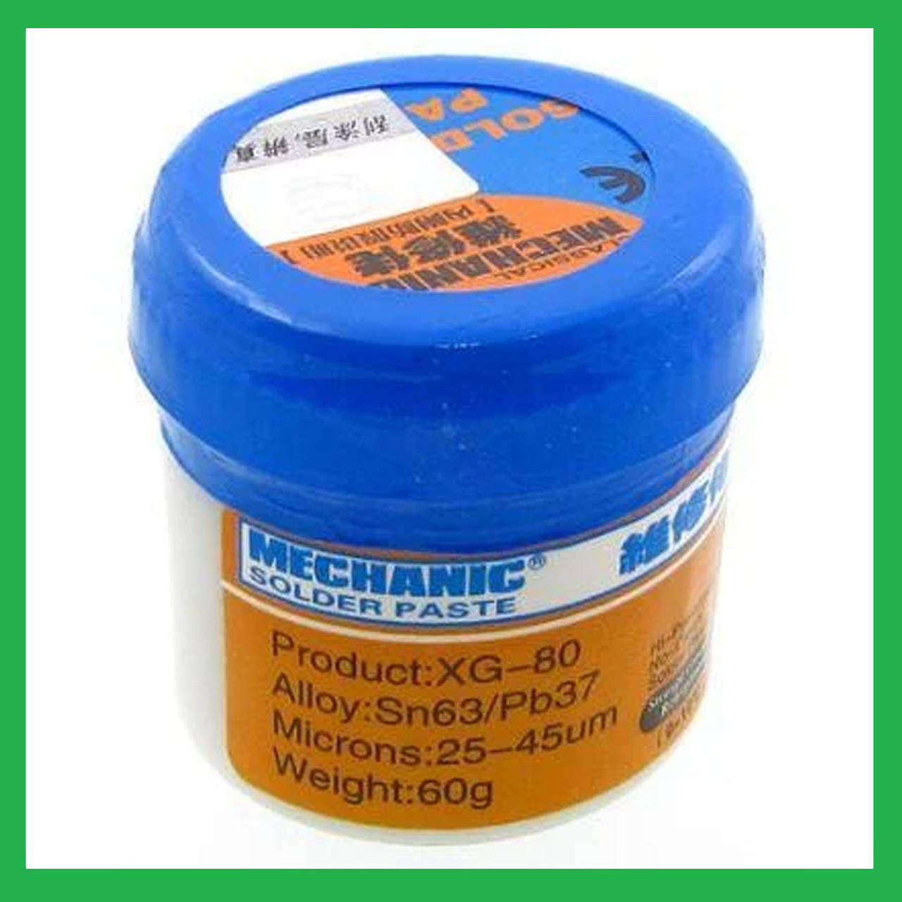 

Паяльная паста BGA Mechanic XG-80 60g.