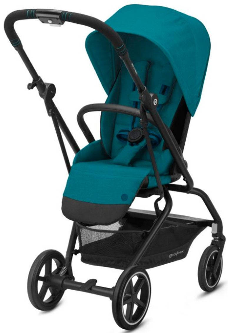 

Коляска Cybex Eezy S Twist+ 2 BLK B River Blue turquoise (з бампером)