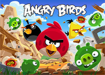 Злі Пташки Angry Birds тематична вечірка