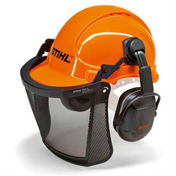 Захисний шолом Stihl Funtion Basic з сіткою і навушниками