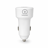 Автомобильный зарядный пристрой WUW с поддержкой Power Delivery и Quick Charge, 3 порта USB-C и USB-A, 55W, белый