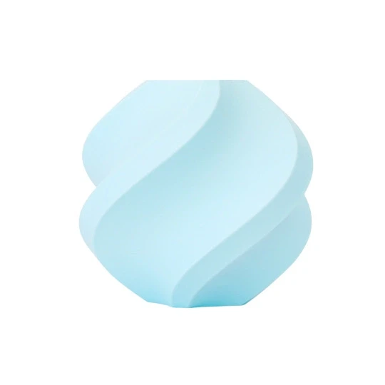Нитка Bambu Lab PLA Pure 1,75 мм 1 кг - у комплекті з багаторазовою котушкою - світло-блакитного кольору, фото 1