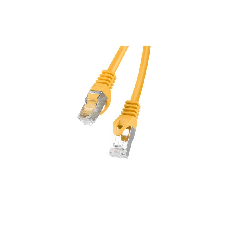 Патчкорд - сетевой кабель Ethernet 10м cat.6 FTP, оранжевый, Lanberg, фото 1