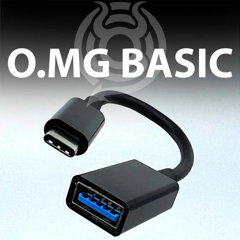 O.MG Adapter Basic Black USB-A/USB-C - USB-адаптер для тестирования безопасности, фото 1