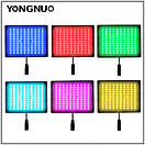 Студійне світло Yongnuo YN600 RGB (3200-5500K/5500K, RGB) з регулюванням температури та кольору, фото 5