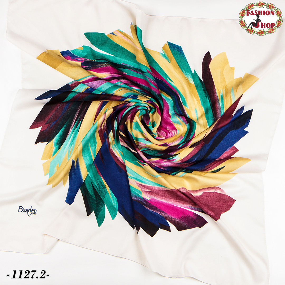 Жіноча вовняна хустка Абстракт