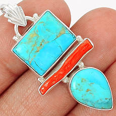 Бірюза, кулони