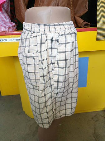 Шорти чоловічі з поясом на резинці YULENA, фото 2