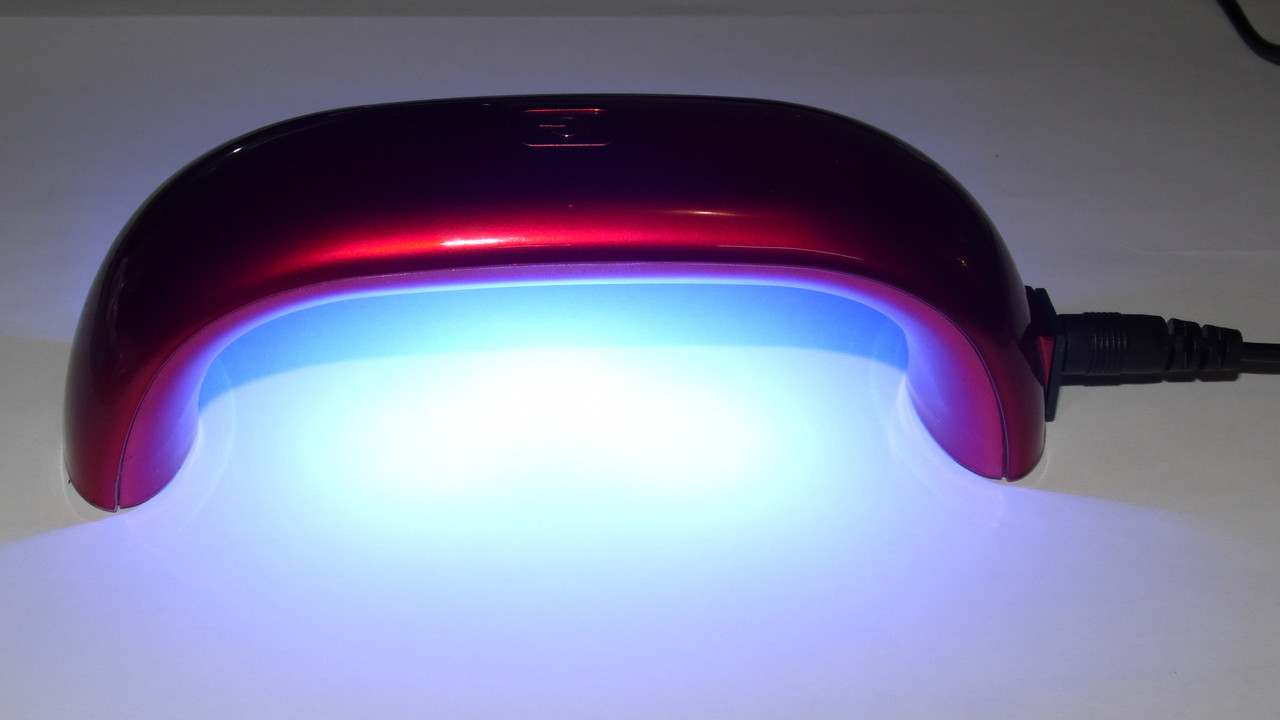 УФ LED лампа 9-вт компактна для манікюру (гель-лаку)