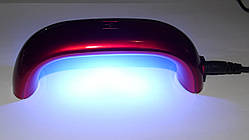 УФ LED лампа 9-вт компактна для манікюру (гель-лаку)