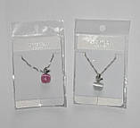 Біжутерія Прикраса Підвіска Кулон Яблуко рожевого кольору, фото 7