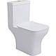 Devit BASIC Унітаз-компакт обідковий з кришкою soft-close, білий глянець - фото 1 - id-p3192212890