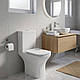 Devit BASIC Унітаз-компакт обідковий з кришкою soft-close, білий глянець - фото 2 - id-p3192212890