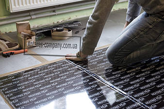 Монтаж инфракрасной пленки HEATING FILM 11