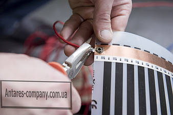 Монтаж инфракрасной пленки HEATING FILM 13