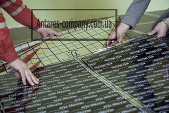 Монтаж инфракрасной пленки HEATING FILM 16