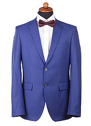 Чоловічий костюм яскраво-синій колір 