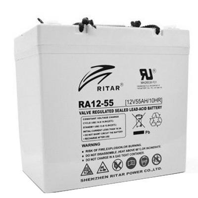 Батарея до ДБЖ Ritar AGM RA12-55, 12V-55Ah (RA12-55) o, фото 1