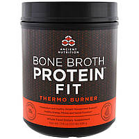 Ancient Nutrition, Bone Broth Protein Fit, Thermo Burner, 17.8 oz (506 g)
