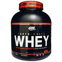 Optimum Nutrition, Performance Whey, шоколадный протеиновый коктейль, 4,3 фунта (1,95 кг)