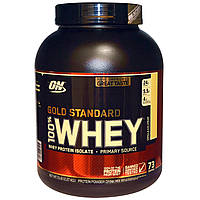 Optimum Nutrition, Gold Standard 100% Whey, ванильное мороженое, 5lb (2,27 кг)