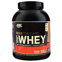 Optimum Nutrition, 100%-ная молочная сыворотка Gold Standard, шоколад ми мята, 5 фунтов (2,27 кг)