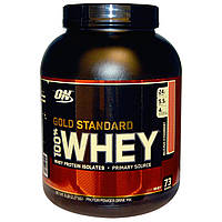 Optimum Nutrition, Gold Standard, 100% сыворотка, аппетитная клубникка, 5 фунтов (2,27 кг)