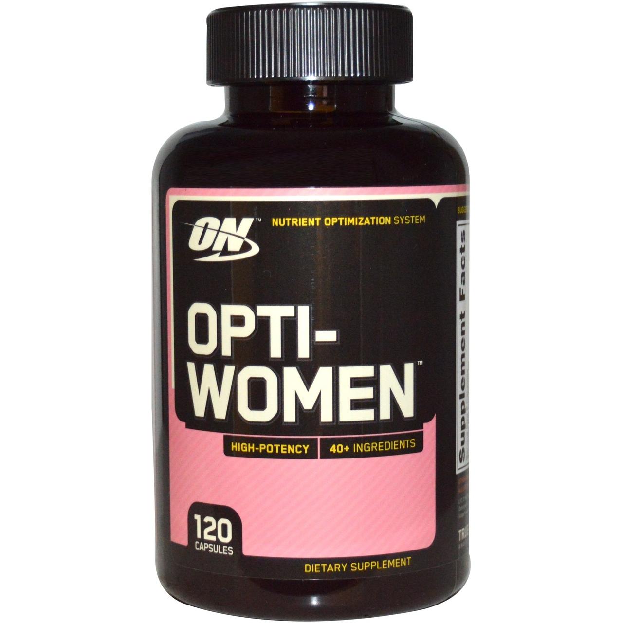 Opti-Women, комплекс для жінок Optimum Nutrition 120 капсул