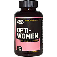 Opti-Women, комплекс для женщин, Optimum Nutrition,120 капсул