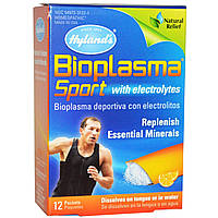 Hylands, Біоплазма Спорт з електролітами, зі смаком цитрусових, 12 пакетів