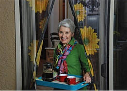 Москітна сітка Magic Mesh із соняшниками (Арт. 4744)