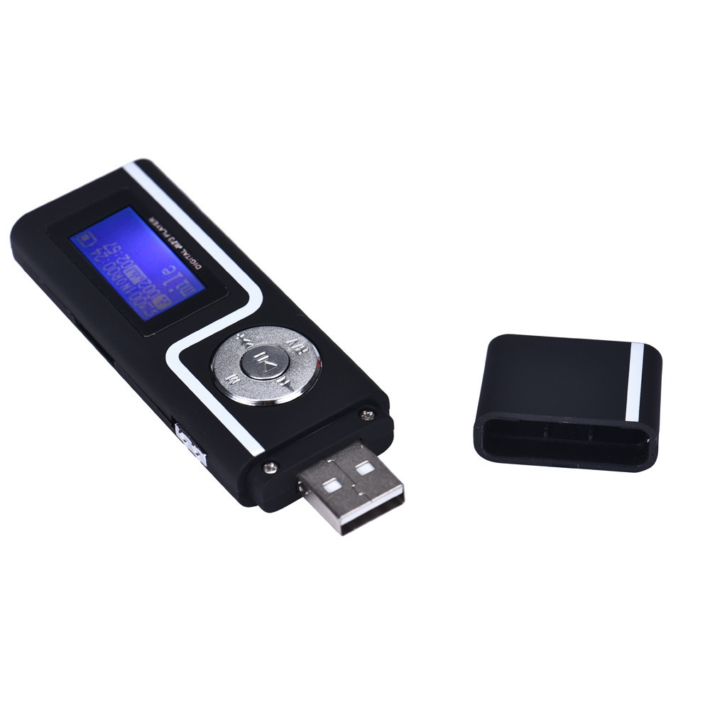 Mp3 плеєр + USB (на вбудованому акумуляторі) Чорний, фото 1