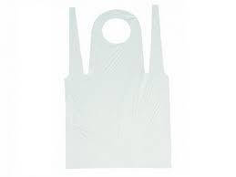 Фартух п/е білий (100 шт.) модель С501