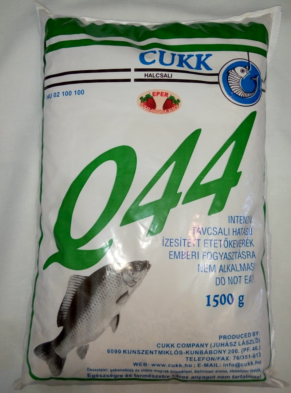 Прикорм cukk Q-44 Полуниця Угорщина 1,5 кг